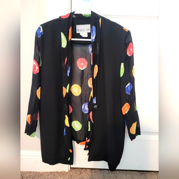 Vintage 1980's style Wall St. Size XL jacket - Picture 1 of 3